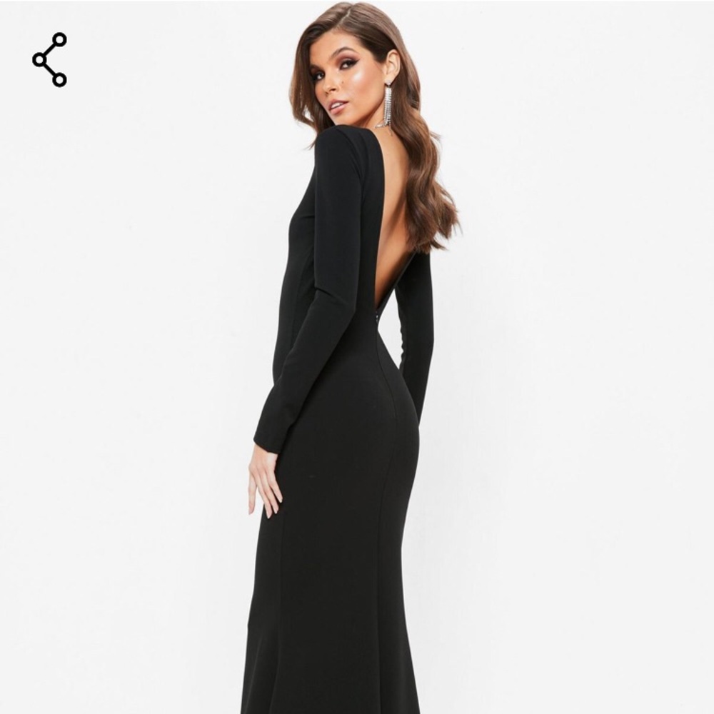 Missguided Black Maxi